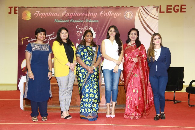 Andrea in Jeppiar College Women’s Day Celebrations Stills